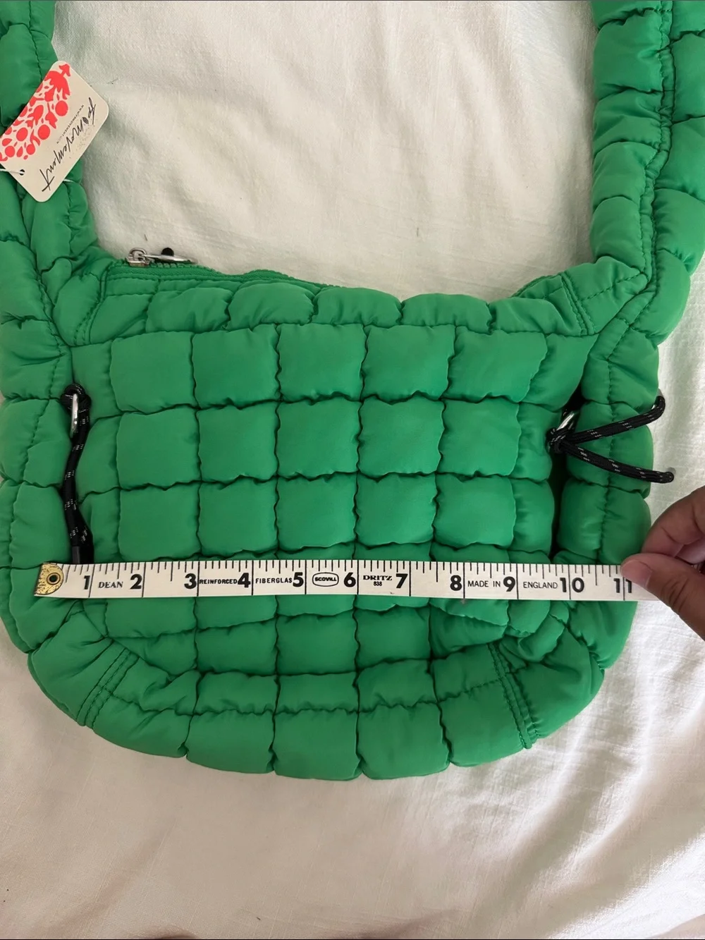 Free People Movement Quilted Baby Carryall Sling Bag in Green NWT - Picture 9 of 12